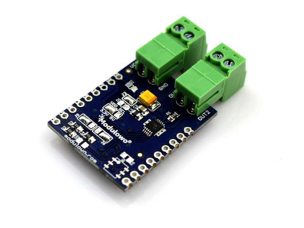 Modulogy - MOD-58 - Modulowo® DC MOTOR I2C Explore™ (with DRV8830) - None